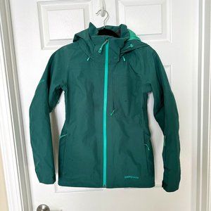Patagonia Insulated Powder Bowl Snow Jacket - Arbor Green - Women's XS
